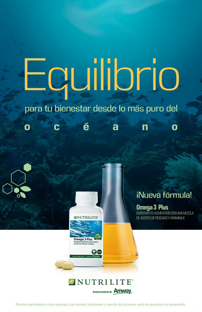 Lanzamiento de Omega 3 Plus Nutrilite Deparojo