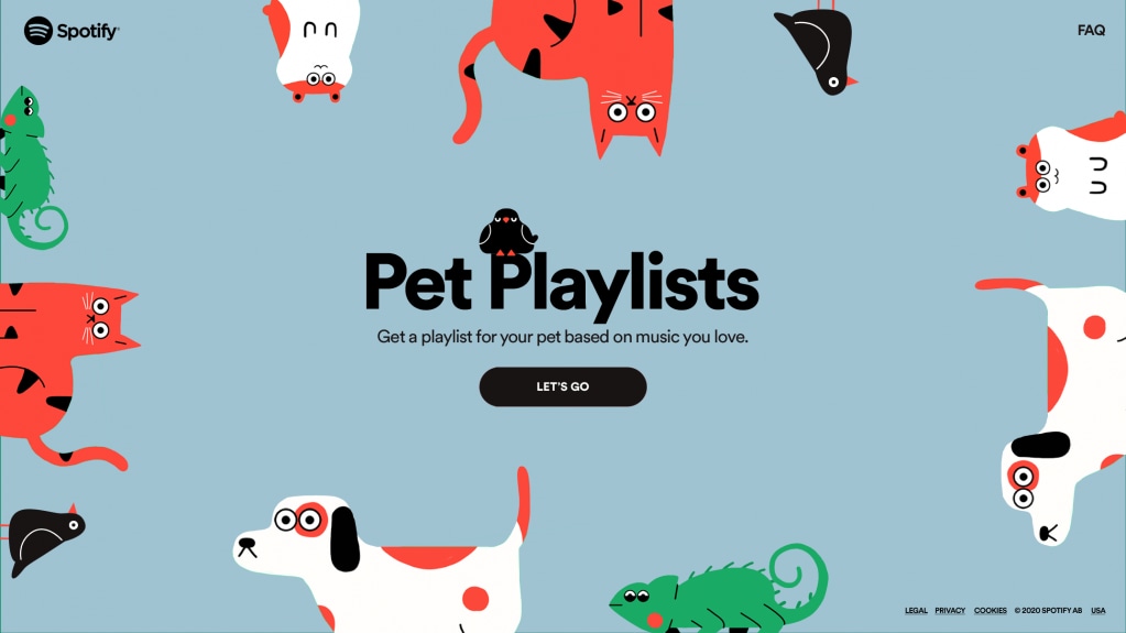 pet playlists spotify
