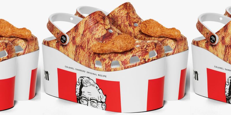 Crocs y KFC, unos tenis con olor a pollo frito | Deparojo